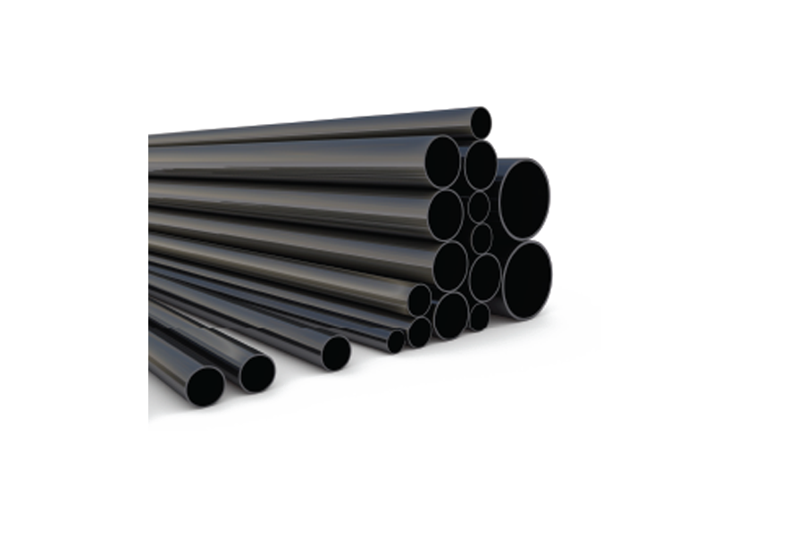 Black hollow pipes